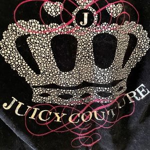 Juicy Couture Black Zip Up